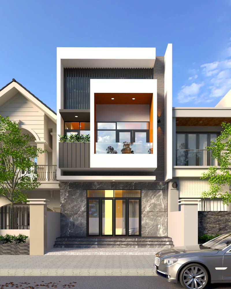 Thiết kế kiến trúc nhà phố