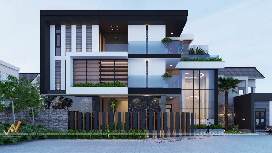 Thiết kế kiến trúc biệt thự
