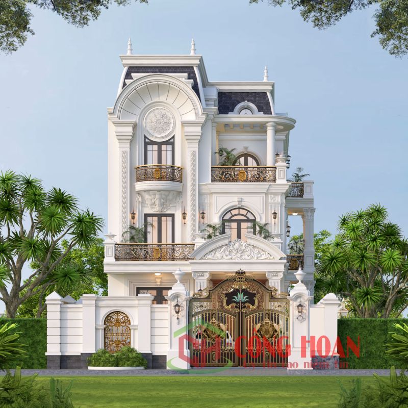 Thiết kế kiến trúc biệt thự