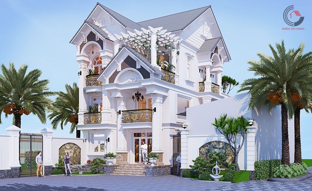 Thiết kế kiến trúc biệt thự