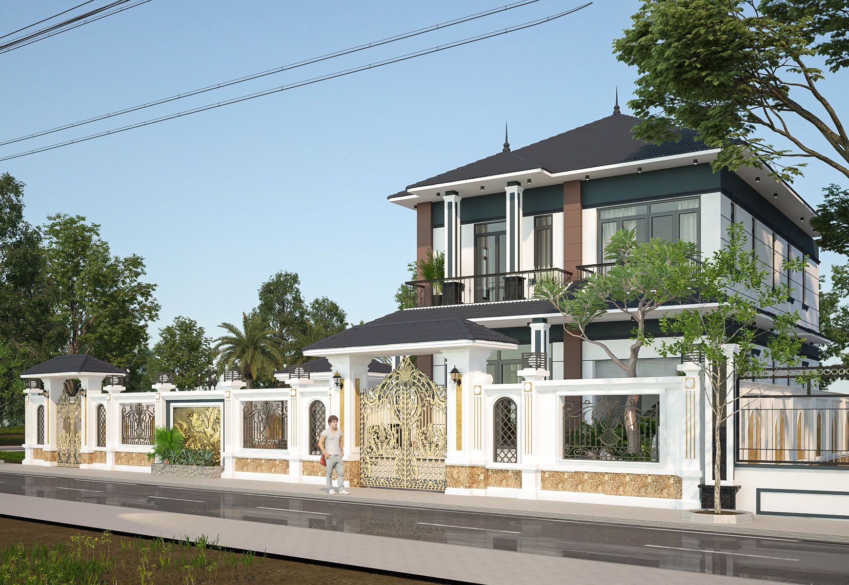 Biệt thự mái Nhật