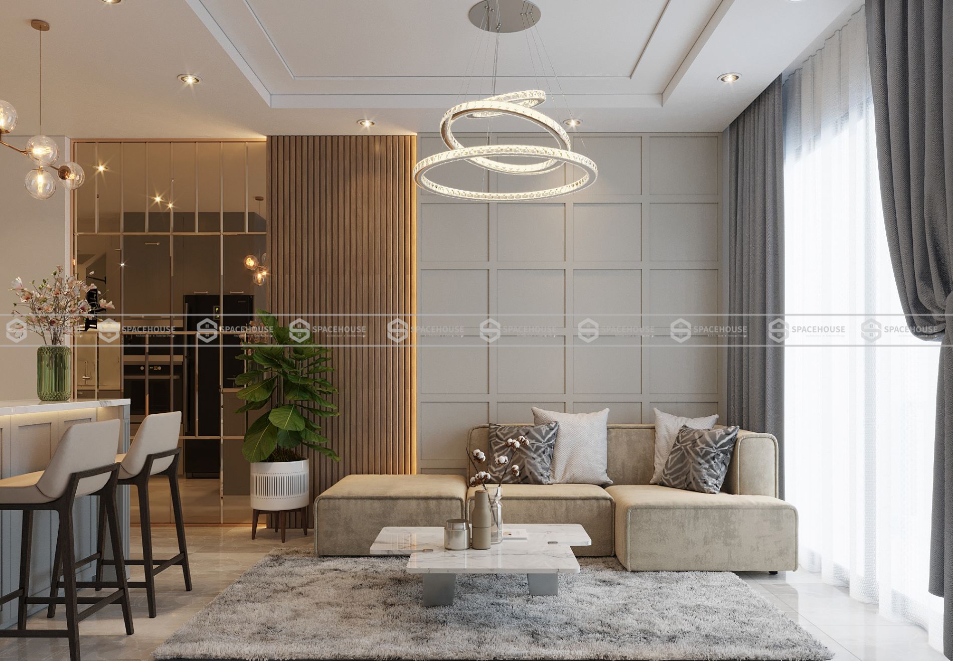 Thiết kế nội thất căn hộ chung cư