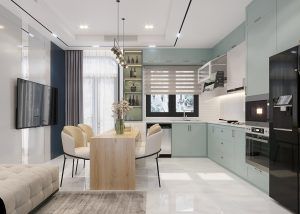 Thiết kế thi công nội thất nhà phố