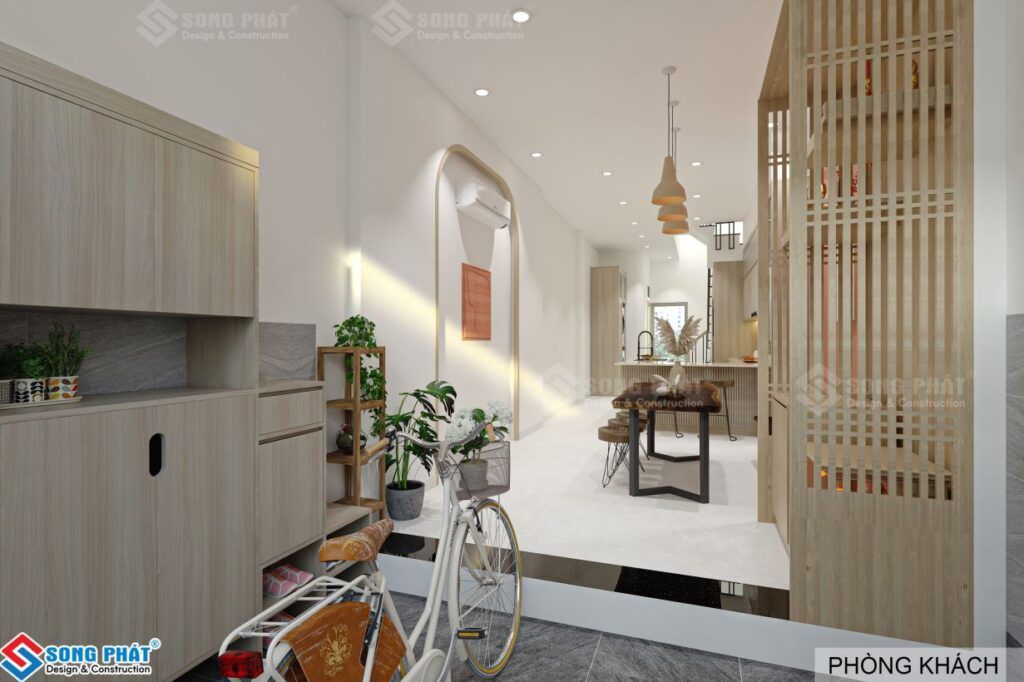 Thiết kế nội thất nhà phố
