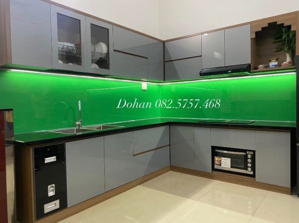 Thi công tủ bếp