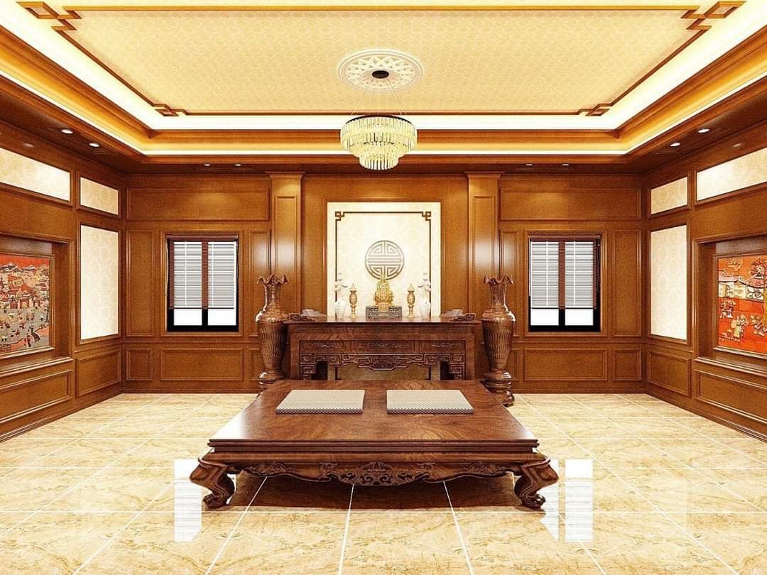 Công trình ốp tường trần 