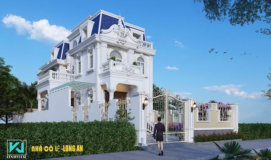 Thiết kế kiến trúc biệt thự