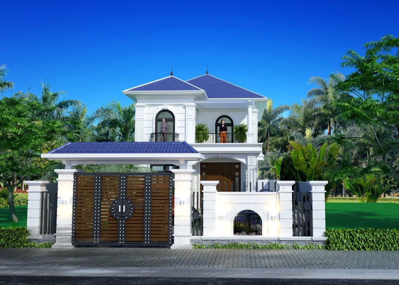 Thiết kế biệt thự mái Nhật