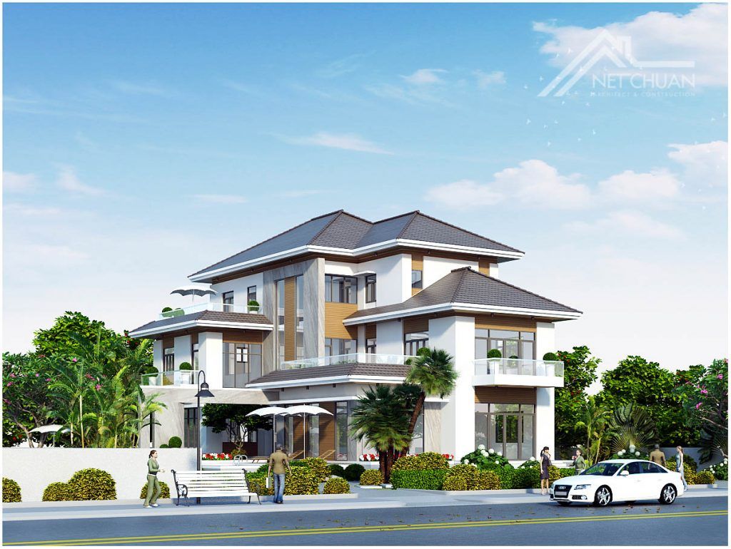 Thiết kế kiến trúc biệt thự