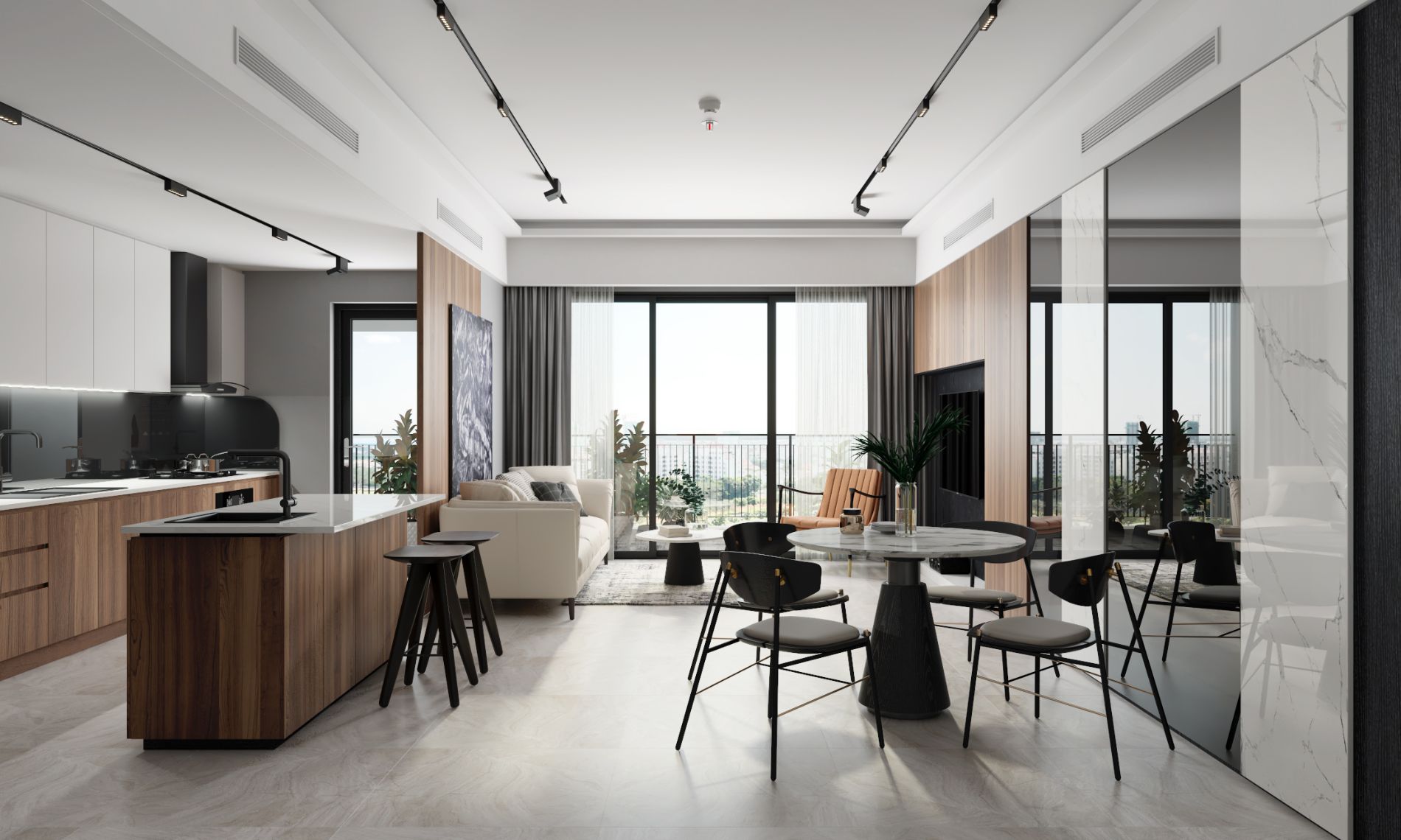 Thiết kế nội thất căn hộ chung cư