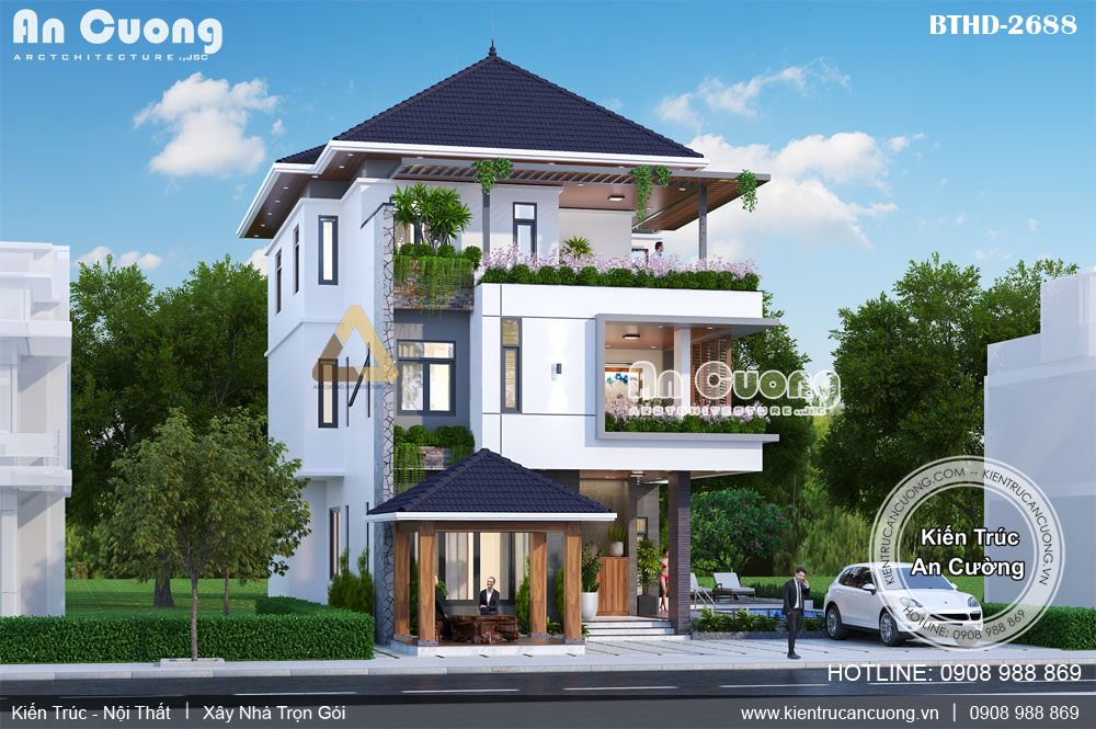 Thiết kế biệt thự hiện đại