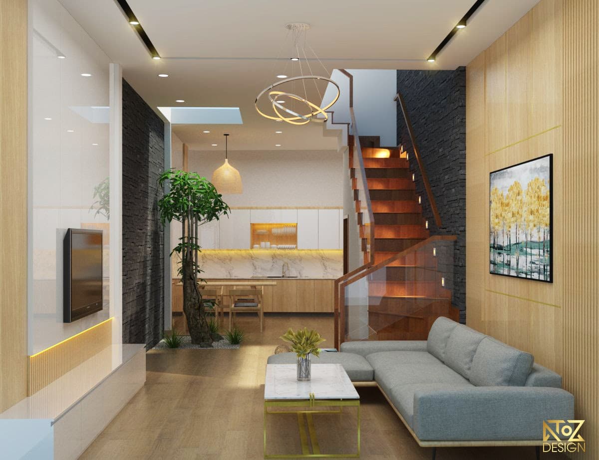 Thiết kế nội thất nhà phố