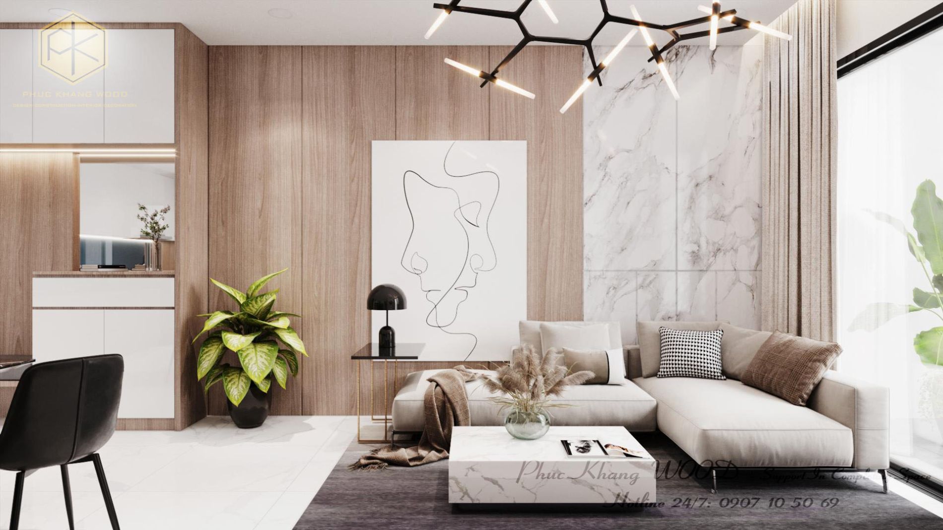 Thiết kế nội thất căn hộ