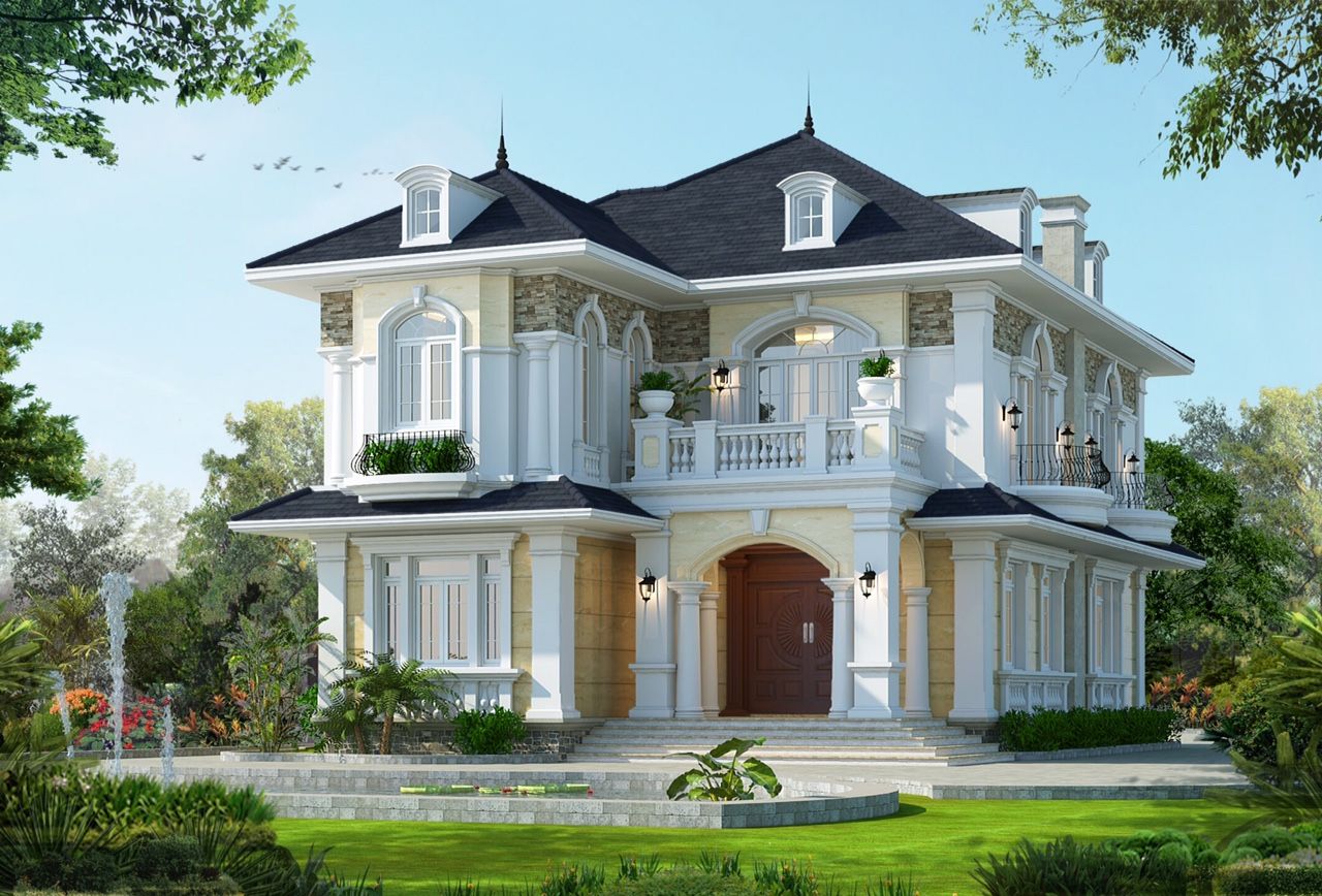 Thiết kế kiến trúc biệt thự