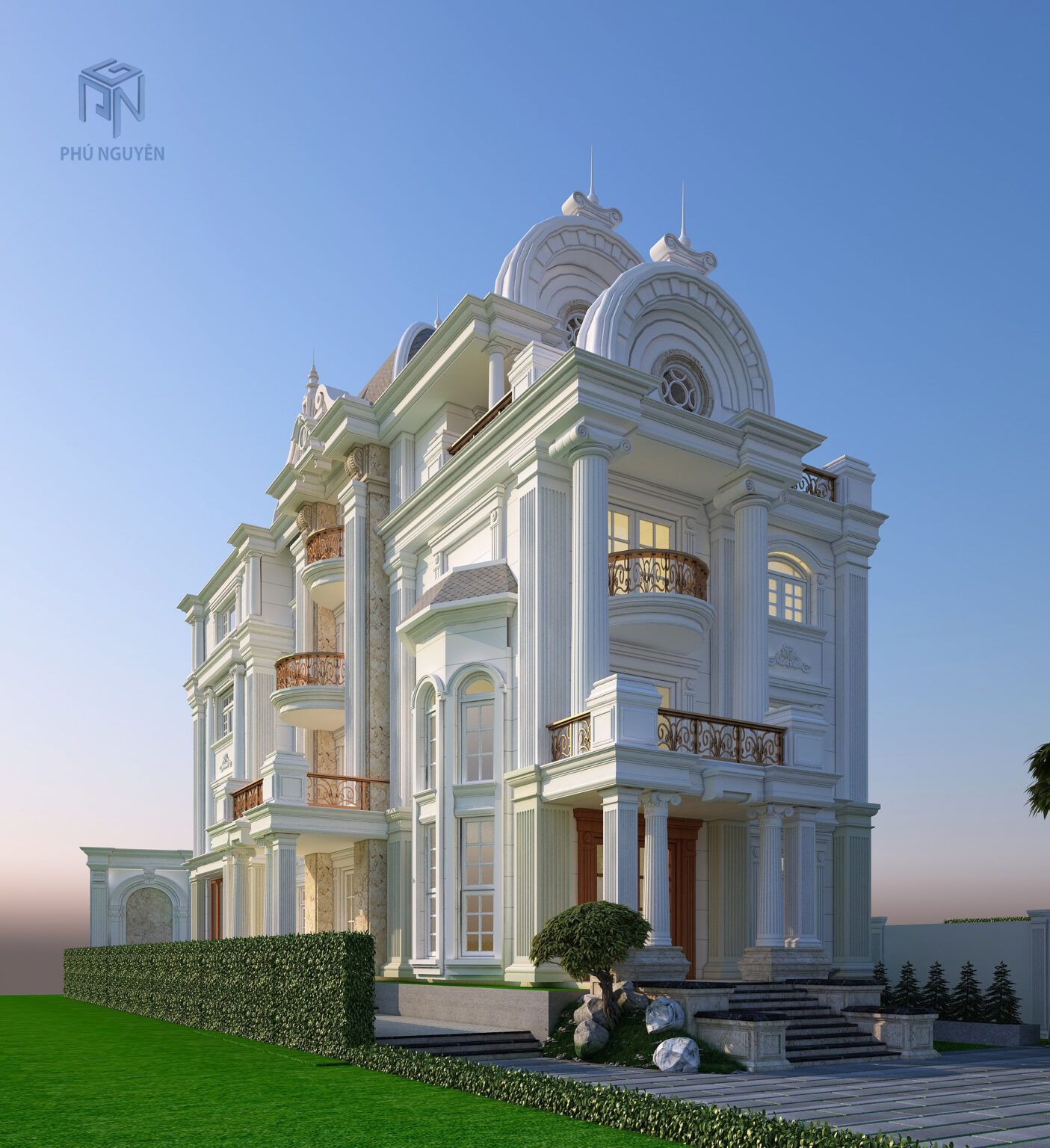 Thiết kế kiến trúc biệt thự