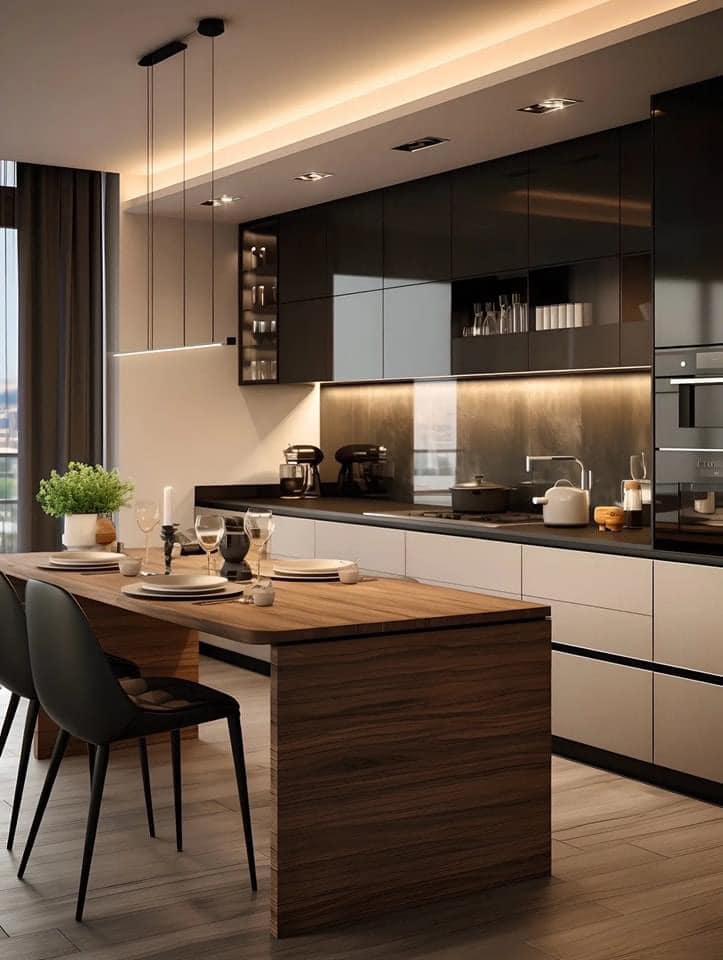 Thiết kế nội thất phòng bếp