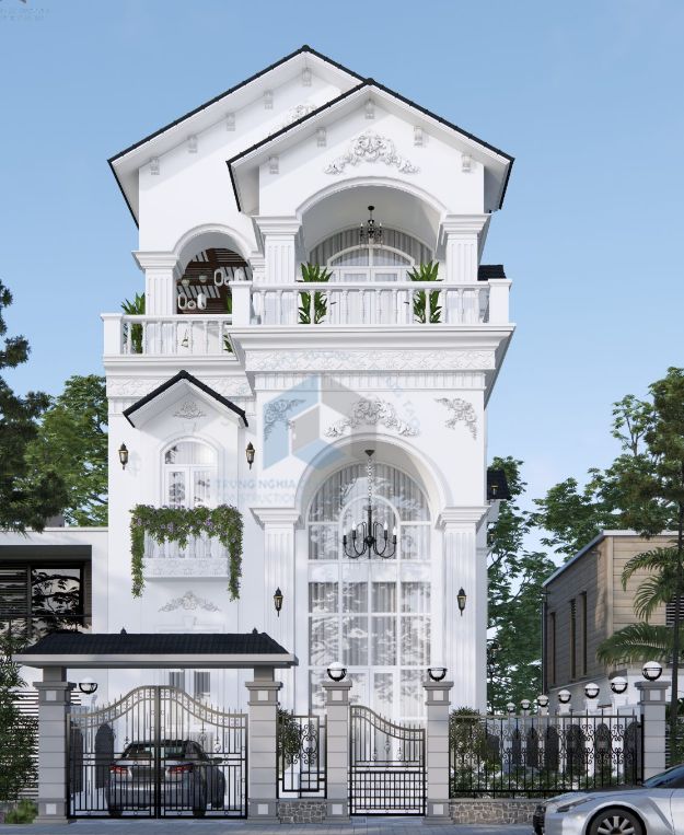Xây dựng biệt thự 3 tầng