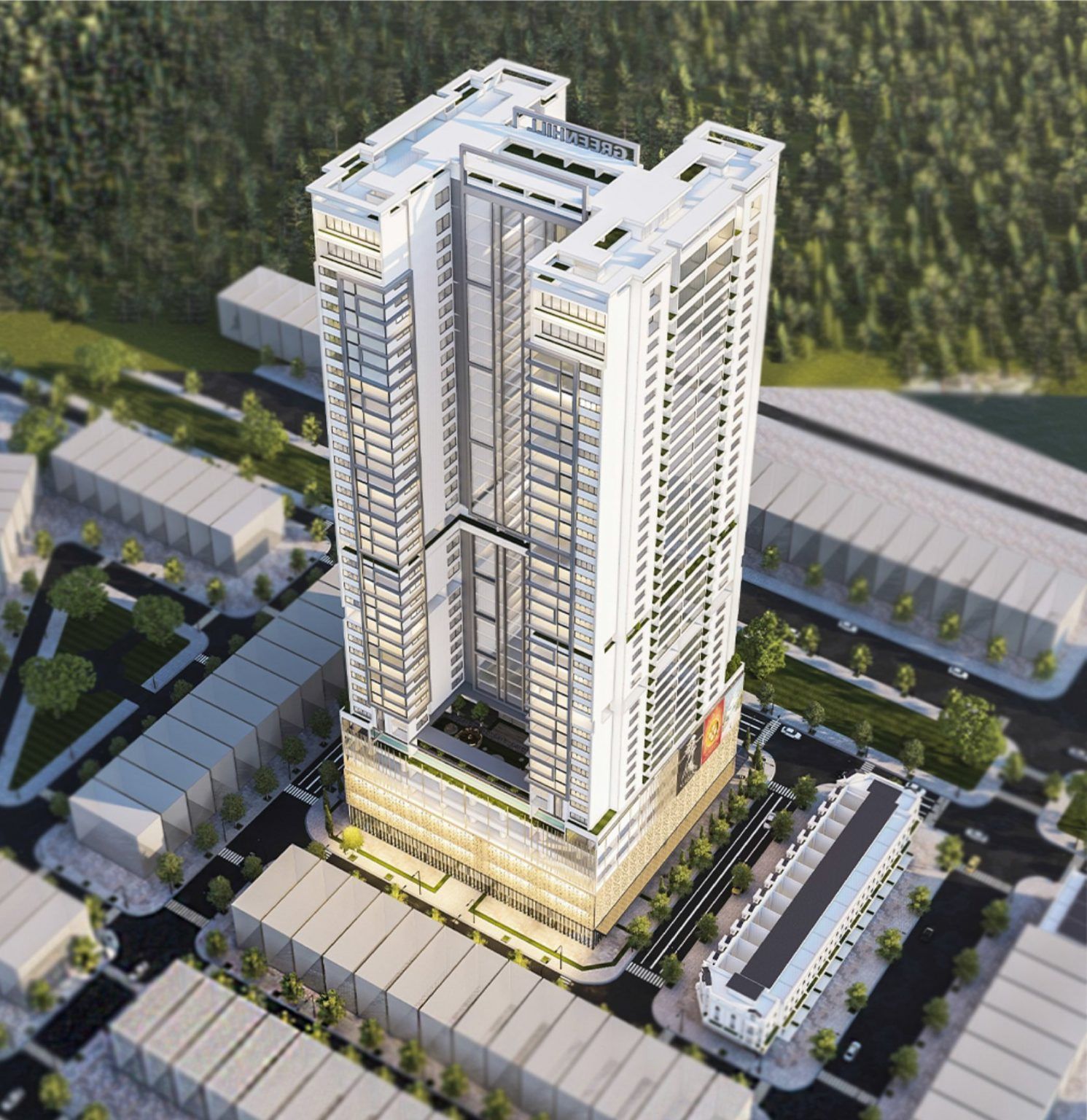 Trung tâm thương mại  Chung cư cao cấp