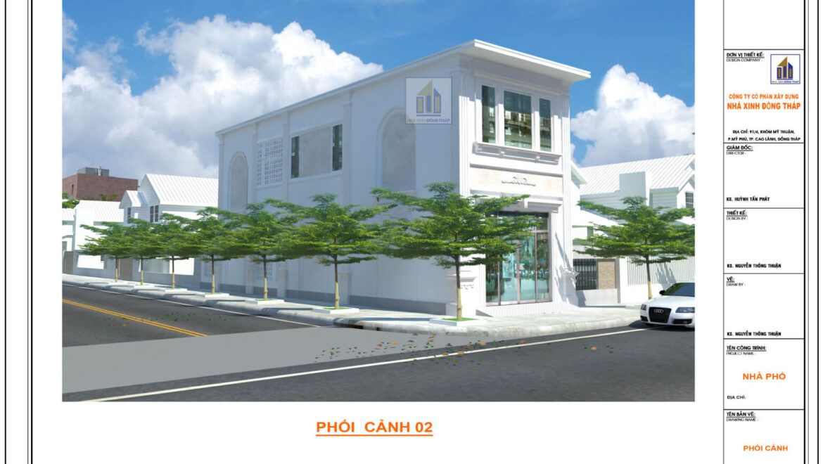 Thiết kế hoàn thiện ngôi nhà 