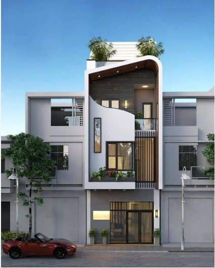 Xây dựng nhà phố hiện đại
