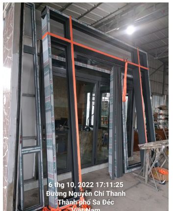 Thi công cửa nhôm xinfa