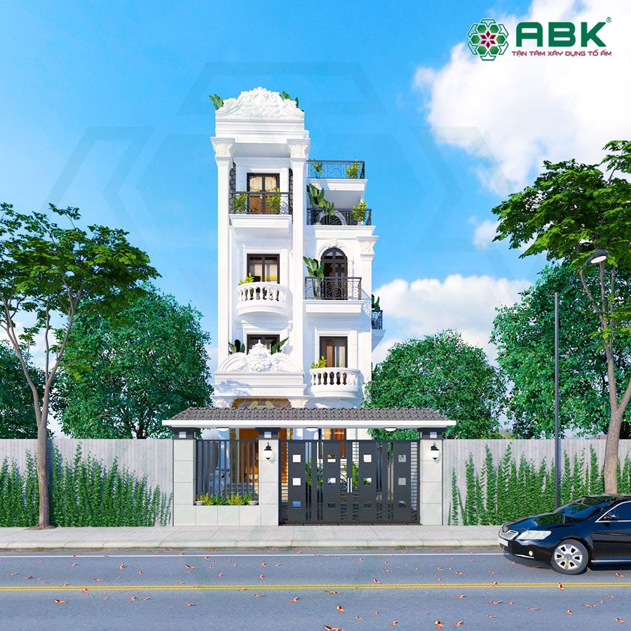 THI CÔNG DỰ ÁN NHÀ PHỐ 5 TẦNG  ANH VŨ
