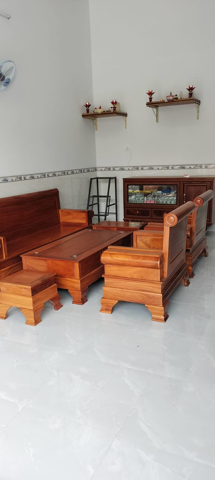 Bộ bàn ghế gỗ
