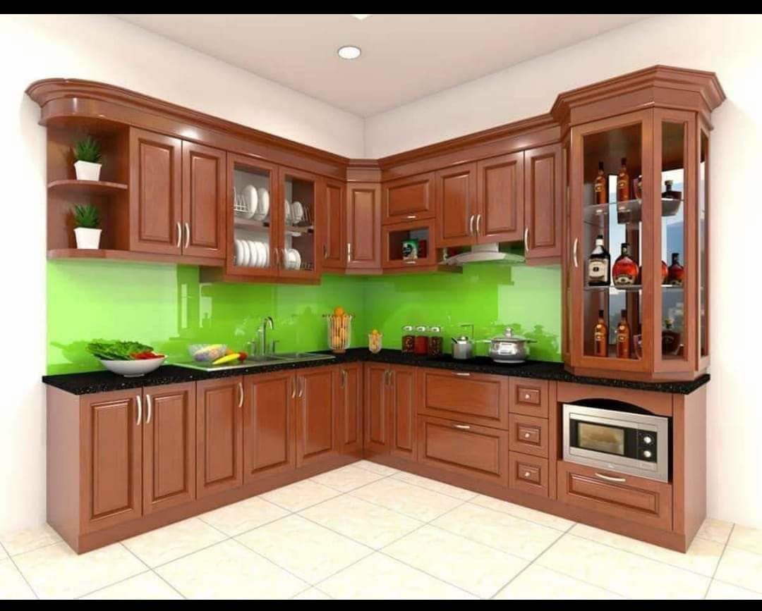 Tủ bếp gỗ