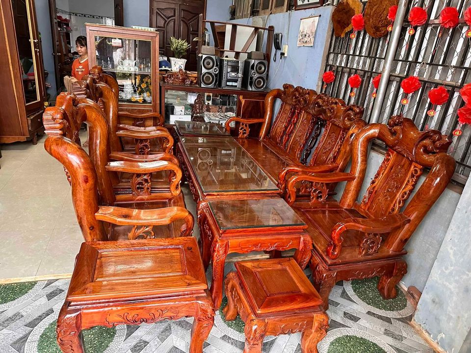 Bộ bàn gỗ Hương Việt