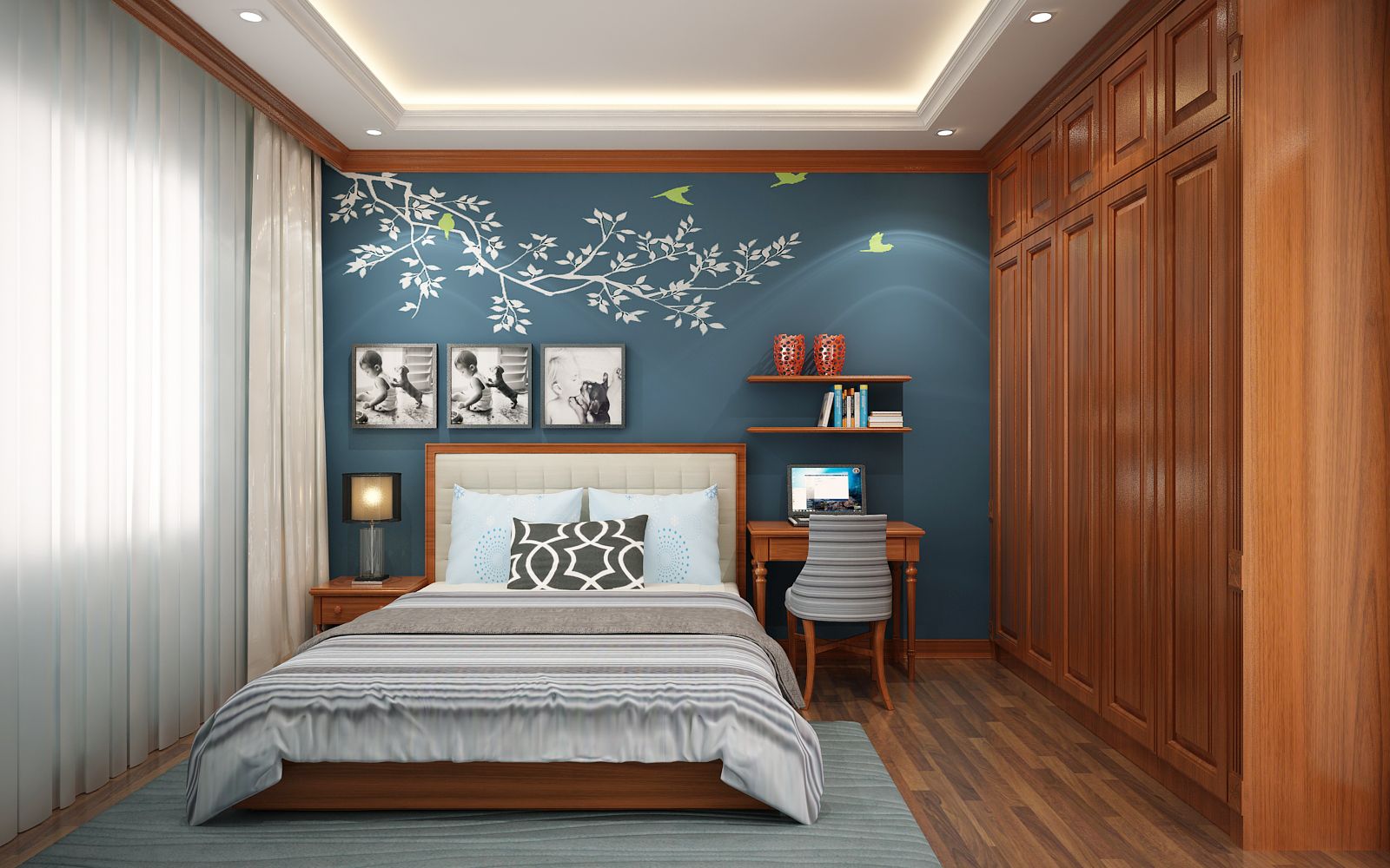 thiết kế thi công nội thất phòng ngủ