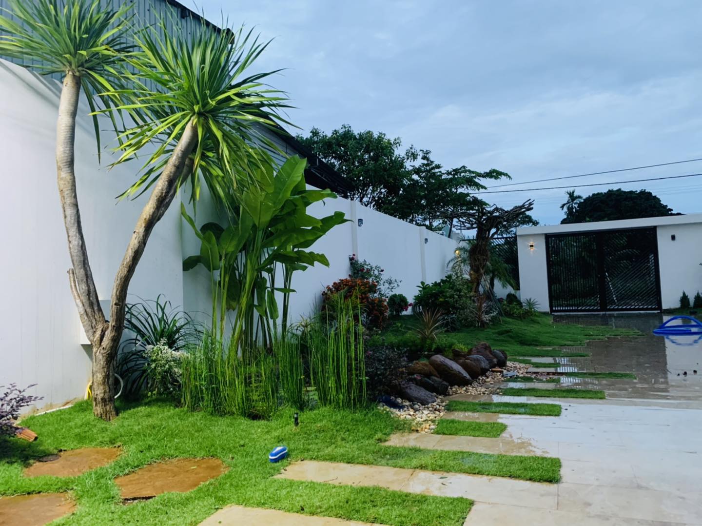 Thi công cảnh quan sân vườn