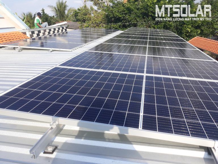 MTSOLAR LẮP ĐẶT ĐIỆN MẶT TRỜI 62KW TẠI LONG TIÊN  CAI LẬY – TIỀN GIANG