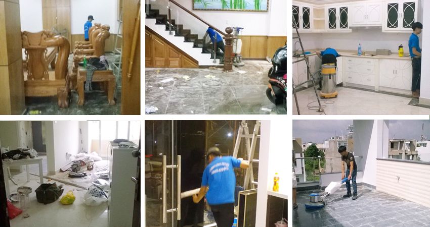 Vệ sinh sau xây dựng