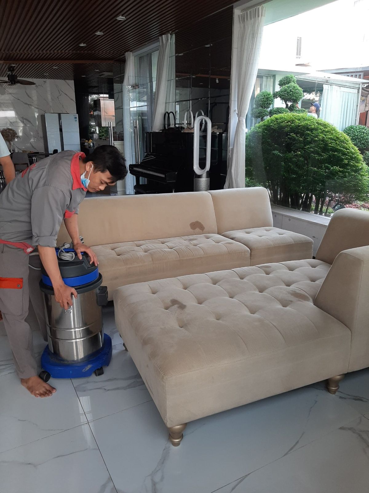 Vệ sinh ghế sofa