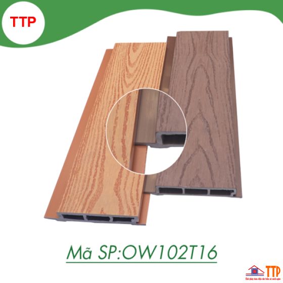 GỖ NHỰA COMPOSITE NGOÀI TRỜI OW102T16