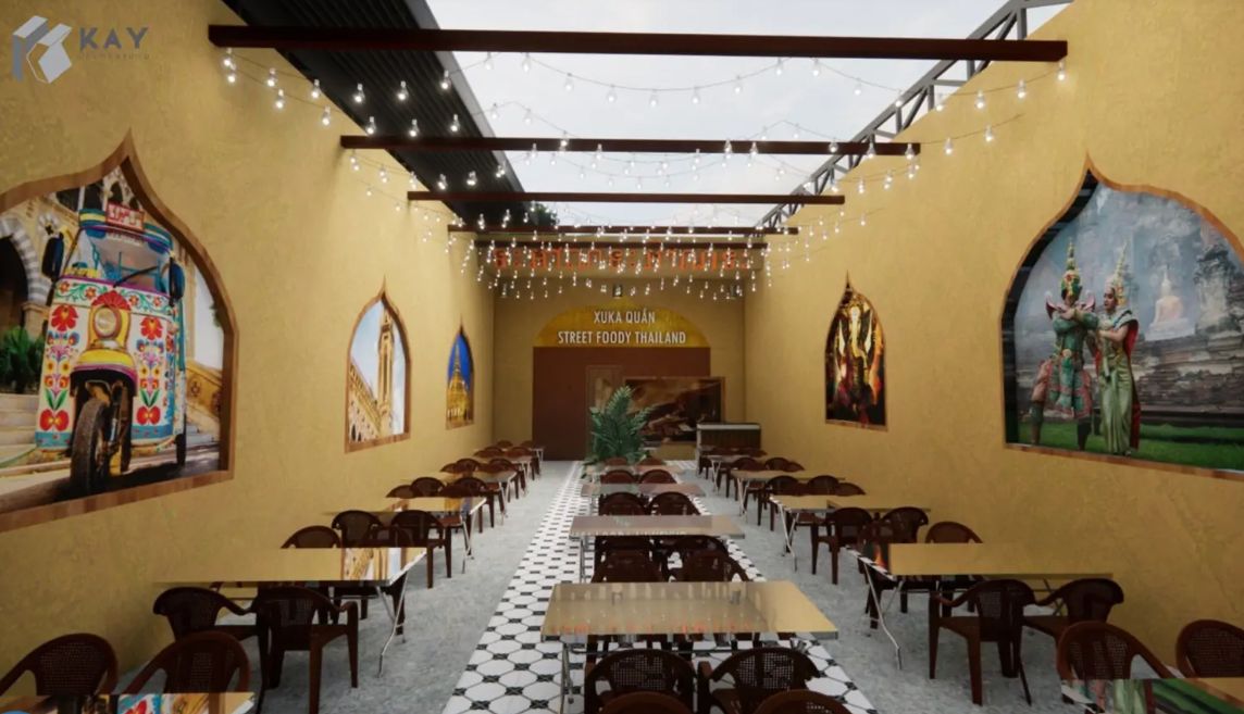 Dịch Vụ Thiết Kế Nội Thất Quán Ăn