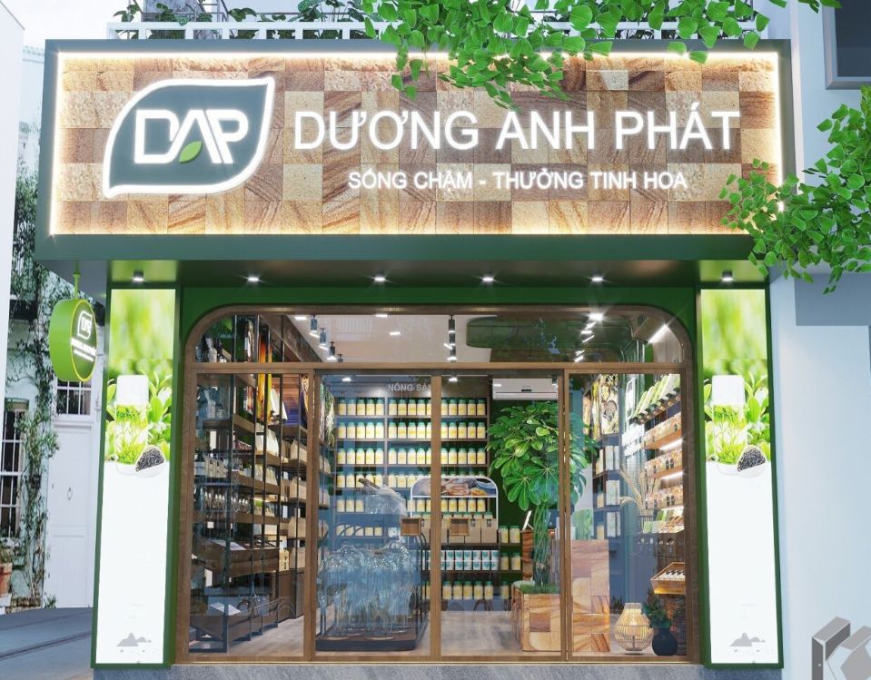 Thi Công Shop Trà Rượu Dương Anh Phát