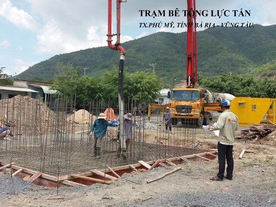 TRẠM BÊ TÔNG CÔNG TY LỰC TẤN  TXPHÚ MỸ, BRVT.