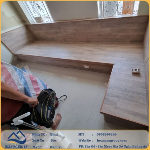 Ốp Sàn Gỗ Công Nghiệp Binyl