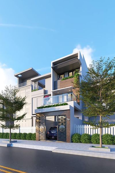 Thi công hoàn thiện nhà phố