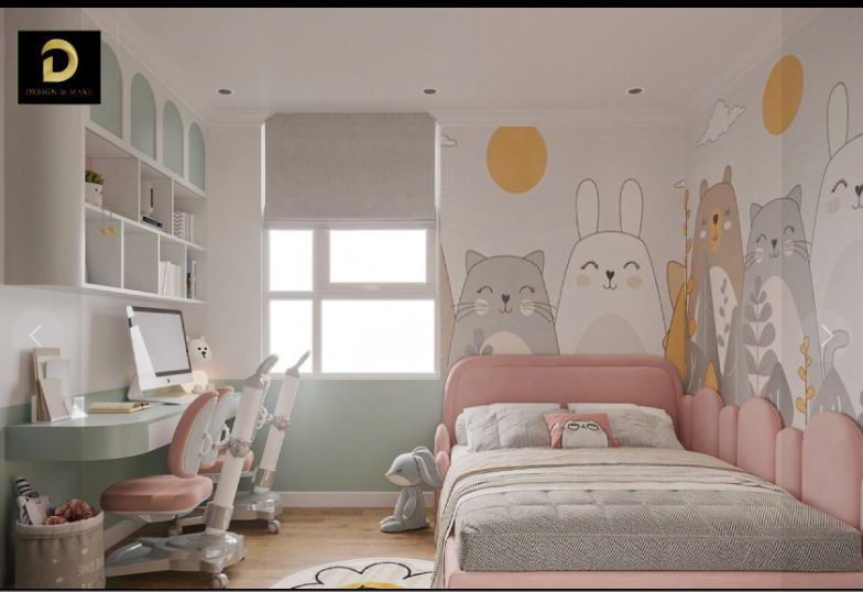 Thiết kế phòng ngủ cho bé 