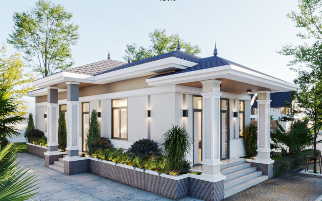 Thi công trọn gói công trình nha vườn anh Thắng