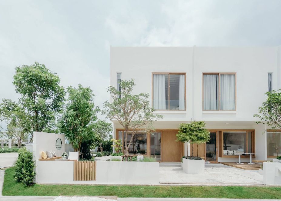 Thiết kế nhà 2 tầng phong cash Japandi