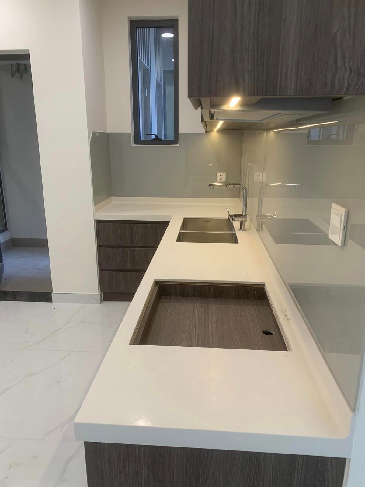 Lắp nội thất đá Đá Solid Surface