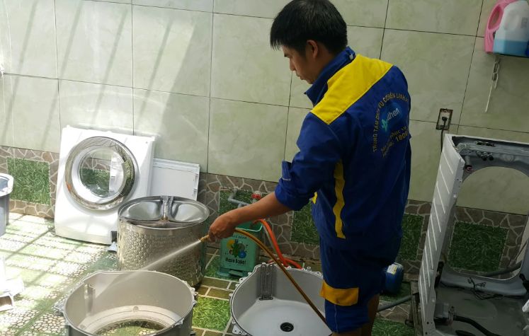 Vệ sinh máy giặt 