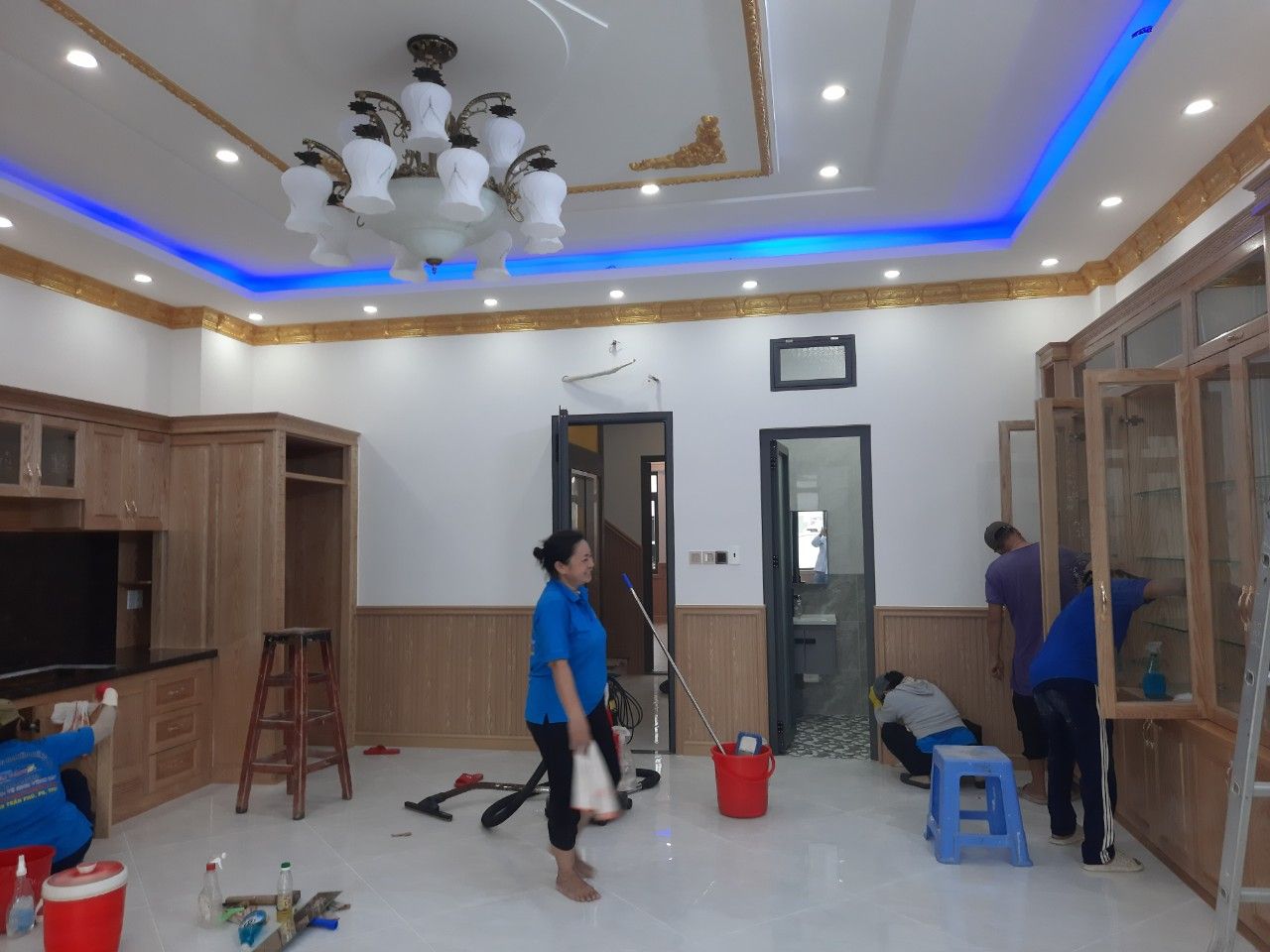 Vệ sinh sau xây dựng