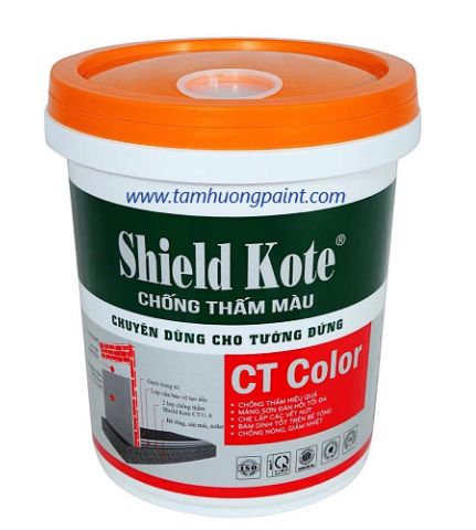 Chống thấm màu cho tường đứng
