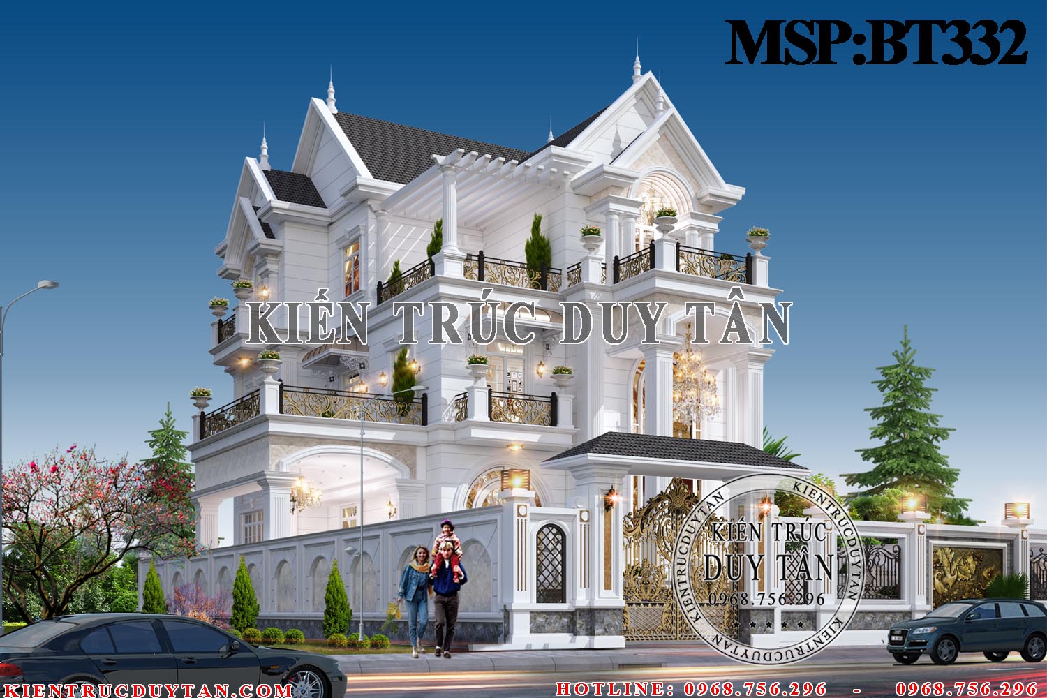 Thiết kế biệt thự tân cổ điển