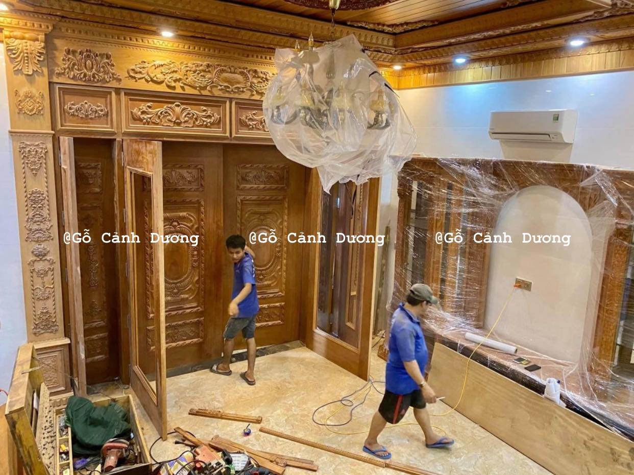 Thi công hoàn thiện nội thất gỗ 