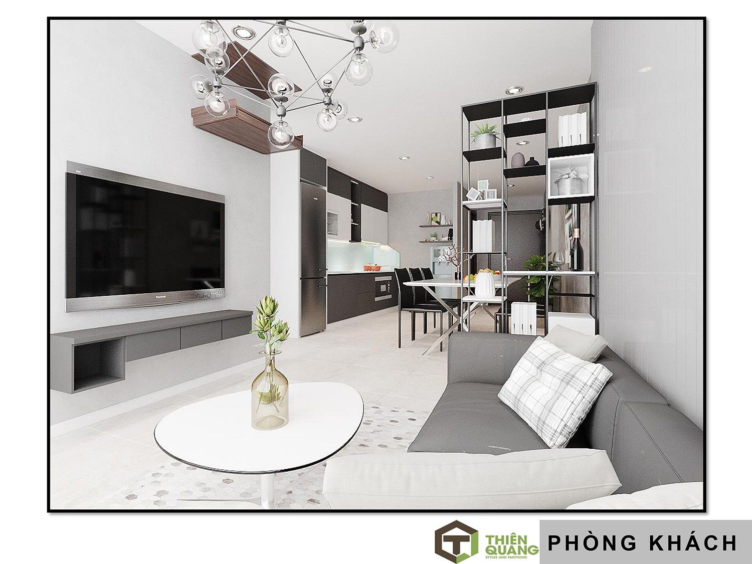 Thiết kế thi công nội thất chung cư